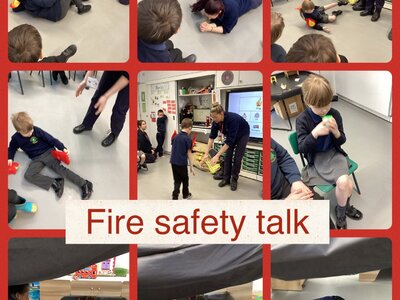 Image of Fire safety talk