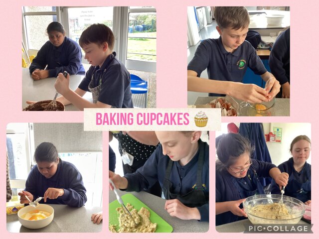 Image of Baking cupcakes 